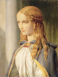 Cordelia desheredada (detalle) de John Rogers Herbert