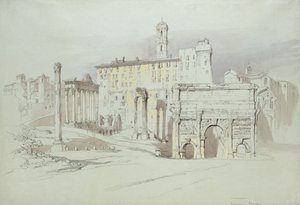 Una ventana del Palazzo Tolomei, Siena, mostrando la colocación ruda y asimétrica de piedras macizas, 25 - 27 de junio de 1870 de John Ruskin
