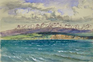 Tarde en primavera, con viento del sur, en Neuchatel, 30 de abril de 1869