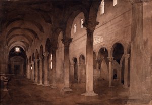 Interior de San Frediano, Lucca