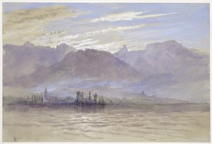 Mañana de primavera, con viento del noreste, en Vevey, mayo - junio 1849 o 1 de mayo de 1869 de John Ruskin