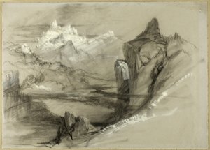 Paisaje de Montaña de John Ruskin