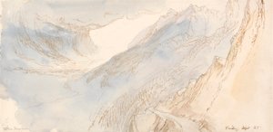 Paisaje montañoso de John Ruskin