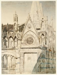 Santa Maria della Spina, extremo este, Pisa, Italia