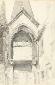 La tumba de Cangrande I della Scala, Verona de John Ruskin