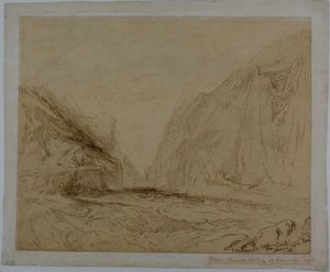 Torrente en Tirol de John Ruskin