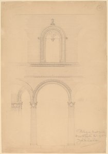 Muro de ladrillo de Bolonia de John Russell Pope