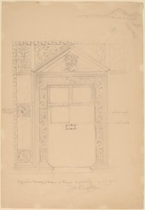 Puerta Bizantina con Duomo, Rímini de John Russell Pope