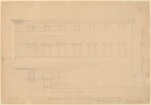 Palazzo Pollini, Siena, Atribuido a Peruzzi de John Russell Pope