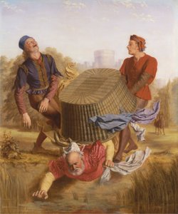 Buck Washing en Datchet Mead de "Las alegres comadres de Windsor", III, v de John S. Clifton