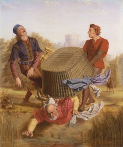 Lavado de ciervos en Datchet Mead de 