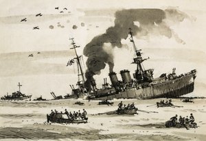 Tras la operación de Malta en 1942, el Cairo fue hundido por destructores británicos de John S. Smith