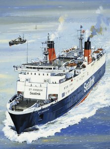Ferry a través del Canal de la Mancha de John S. Smith