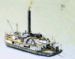 El Bertha, una draga de 1844 de John S. Smith