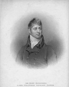 El Muy Honorable Lord Granville Leveson Gower, 1813 de John Samuel Agar