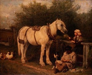 El descanso del mediodía de John Sargent Noble