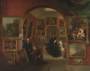 Interior de la Galería de la Institución Británica de John Scarlett Davis