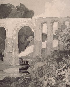 El acueducto de Telford, c1800s de John Sell Cotman, Thomas Telford
