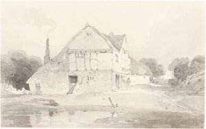Una cabaña en Dorking en Surrey de John Sell Cotman