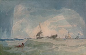 Un bergantín desarbolado, 1923 de John Sell Cotman