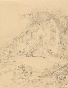 Priorato de Castle Acre, Norfolk de John Sell Cotman