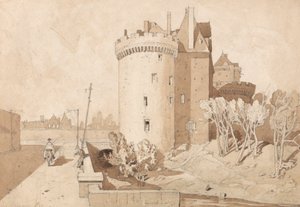Castillo de Alençon de John Sell Cotman
