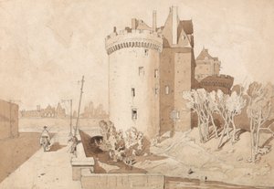 Castillo de Alençon de John Sell Cotman