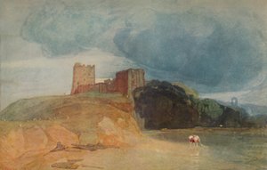Castillo en una colina, 1923 de John Sell Cotman