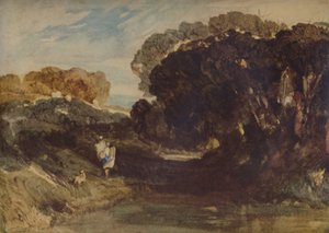Árboles oscuros, 1923 de John Sell Cotman