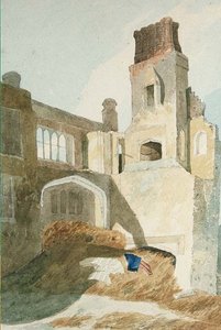East Barsham Hall de John Sell Cotman