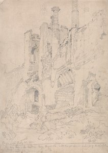 Castillo de Framlingham, Suffolk: Parte del interior en ruinas