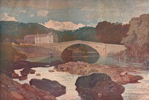 Puente de Greta, c1807, 1911 de John Sell Cotman