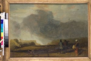 Paisaje en Normandía (óleo sobre lienzo) de John Sell Cotman