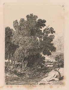 Libro de estudios: lámina 16, un estudio de John Sell Cotman