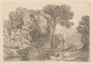 Liber Studiorum: Placa 5, Walsingham, Norfolk, 1838 de John Sell Cotman