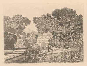 Libro de estudios: lámina 9, un estudio de John Sell Cotman