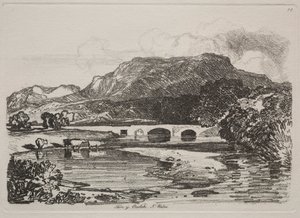 Liber Studiorum: Tan y Beolch, Gales del Norte de John Sell Cotman