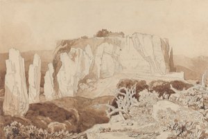 Mortain, Normandía de John Sell Cotman