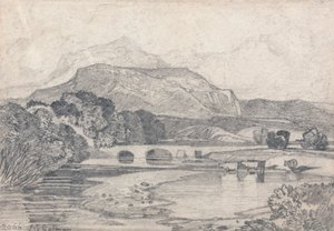 Tan-y-Bwlch, Gales del Norte de John Sell Cotman