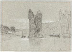La Torre del Diablo de John Sell Cotman