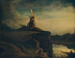 El Viejo Molino, siglo XIX, 1913 de John Sell Cotman