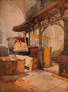 Iglesia de Trentham, c. 1810
