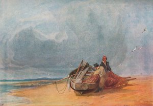 Playa de Yarmouth, c1808 de John Sell Cotman
