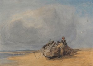 Yarmouth Sands, Norfolk de John Sell Cotman