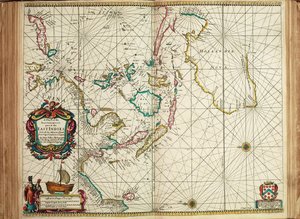 Carta de la parte más oriental de las Indias Orientales con todas las islas adyacentes desde Cabo Comorín hasta Japón. de John Seller