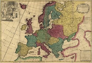 Europa de John Senex