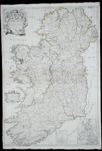Mapa de Irlanda de John Senex