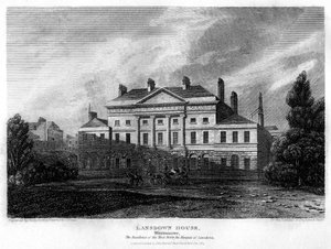 Casa Lansdowne, Westminster, Londres, 1815 de John Shury