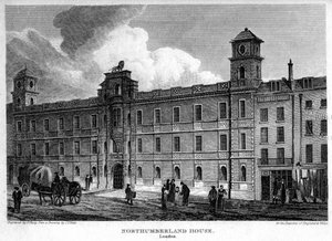 Casa Northumberland, Westminster, Londres, 1815