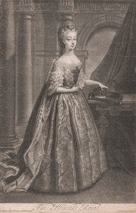La Princesa Real (Princesa Ana, hija mayor de Jorge II) de John Simon